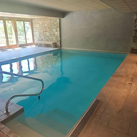 T2 Les Chardons Avec Piscine Sauna Et Hammam Apartamento Valloire